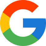 Logo of Google, a leading global search engine and internet services provider.