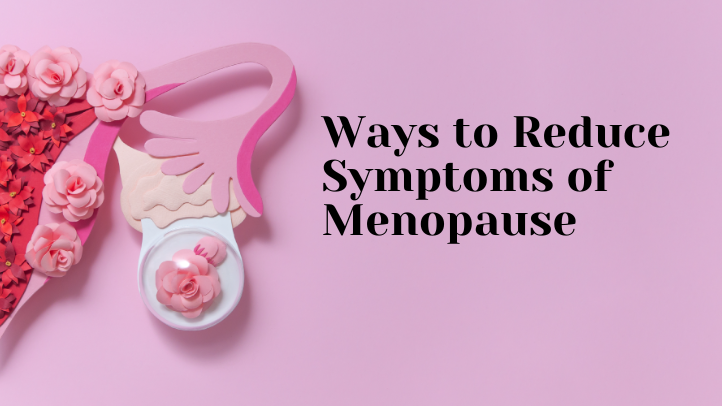 Illustration of female reproductive organs with flowers, symbolizing menopause care by Dr. Shraddha Bihani – Best Gynecologist for Menopause in Indore