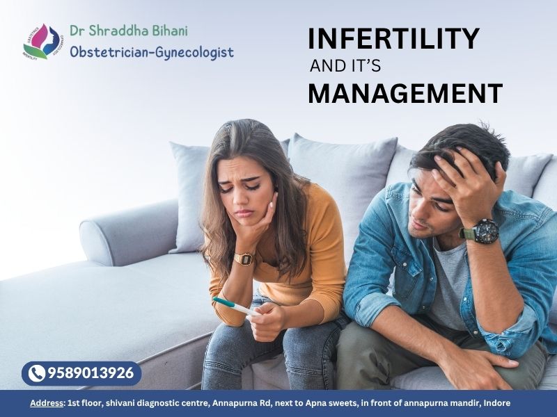 Infertility Treatment in Indore with Dr. Shraddha Bihani – Couple discussing pregnancy test results